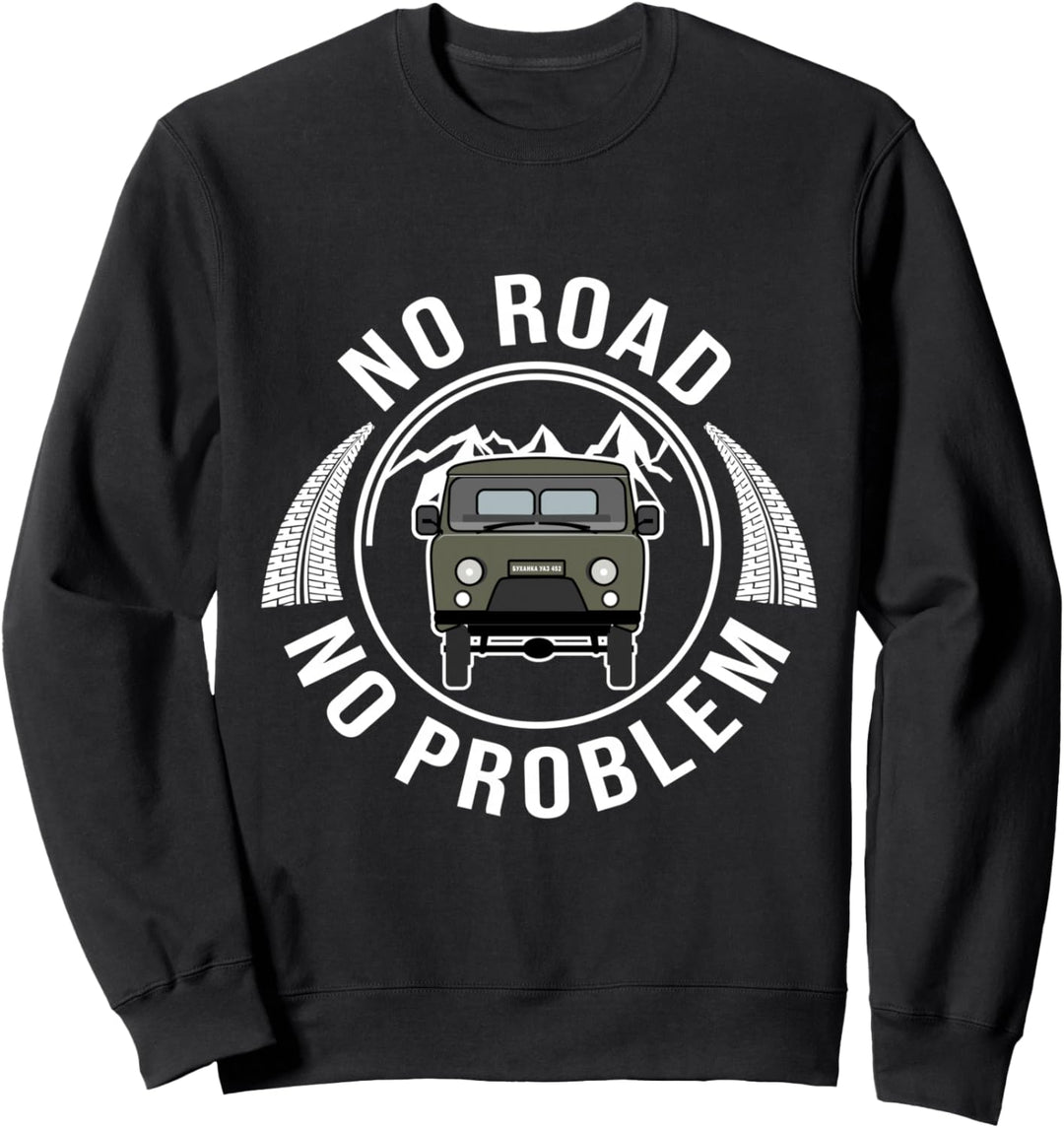 Buchanka UAZ 452 Offroad 4x4 Geländewagen Minivan Camping Sweatshirt
