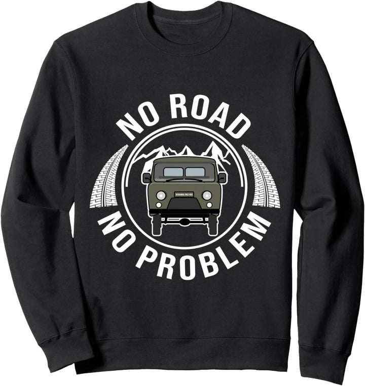 Buchanka UAZ 452 Offroad 4x4 Geländewagen Minivan Camping Sweatshirt