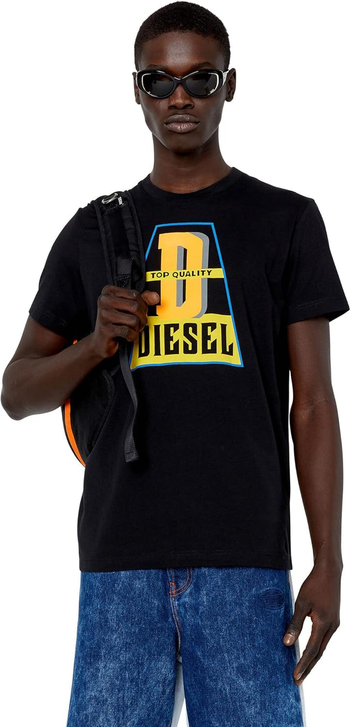 Diesel Herren T-diegor-g7 T-Shirt (1er Pack) 3XL 9xx-0grai, 3XL 9xx-0grai