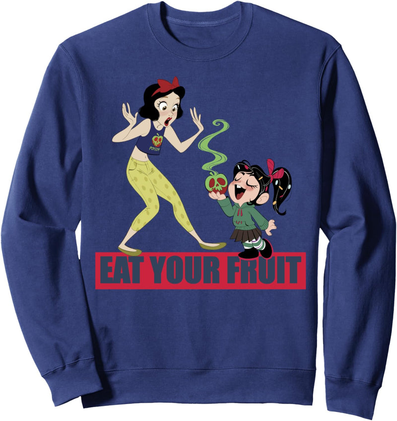 Disney Wreck-It Ralph 2 Snow White Eat Your Fruit Sweatshirt