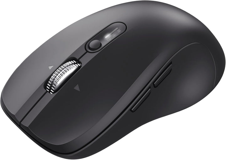 Trust Treva Kabellose Maus Ultraschnelles Scrollrad und Horizontales Scrollen, Bluetooth + 2.4GHz, L