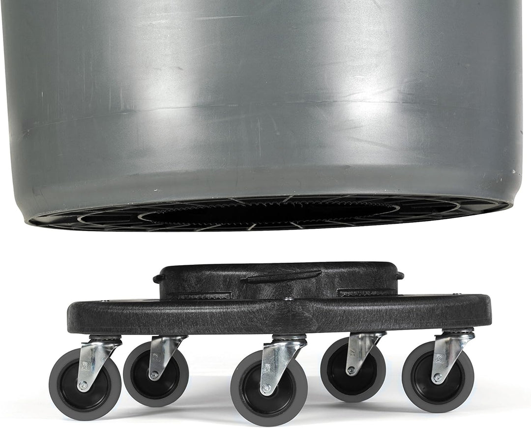 Rubbermaid Commercial Products FG264043BLA BRUTE Rollplattform, geräuscharme, Schwarz Rollator, Roll