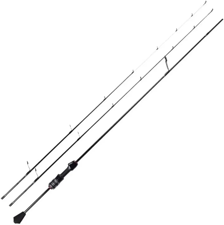 Mavllos Delicacy 1.8m 0.6-8g UL Angelrute Baitcast Spinnrute Ultraleichte Kohlefaser Hohl + Solide 2