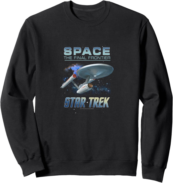 Star Trek Space The Final Frontier U.S.S. Enterprise Sweatshirt