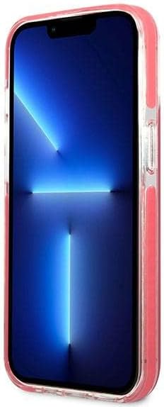 KARL LAGERFELD KLHCP13XTPECPI Hülle für iPhone 13 Pro Max 6,7" hardcase Fuchsie