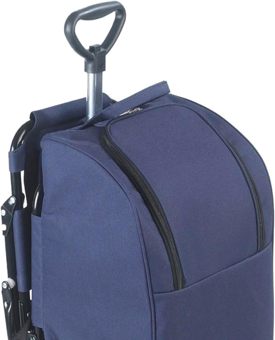 Avilia Einkaufstrolley mit klappbarem Sitz – maximale Manövrierbarkeit und Komfort | 3-Rad-System, T