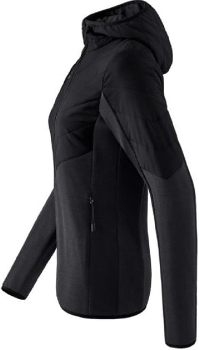 Erima Damen Basic Stepp-/Strickjacke mit Kapuze 46, 46
