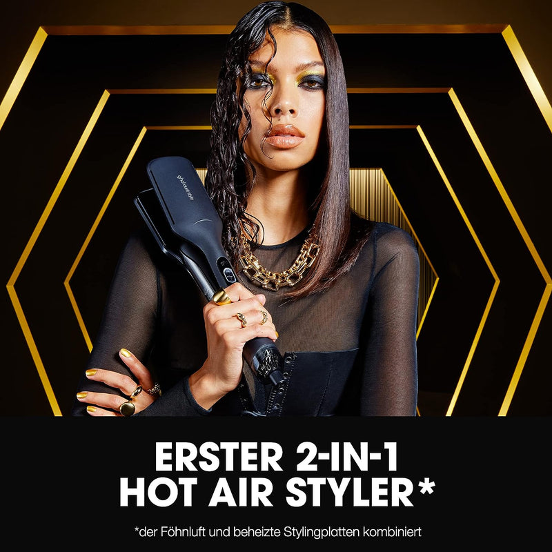 ghd duet hair style | 2-in-1 Glätteisen + Haartrockner, Hot Air Styler für die Verwandlung von nasse