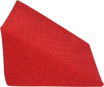 Sabeatex® Rückenkissen, Keilkissen für Couch und Sofa, Lesekissen für bequemes Sitzen. 5 Unifarben f