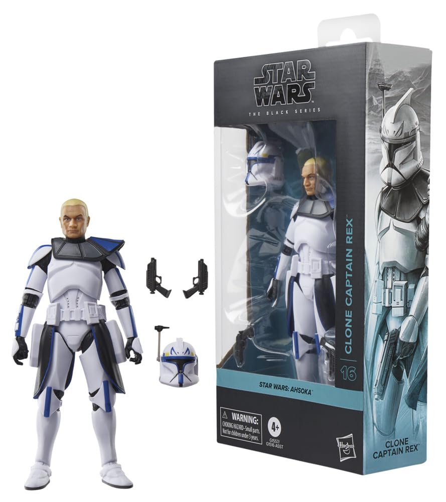 Star Wars The Black Series Klon Captain Rex, Star Wars: Ahsoka Premium Action-Figur zum Sammeln (15