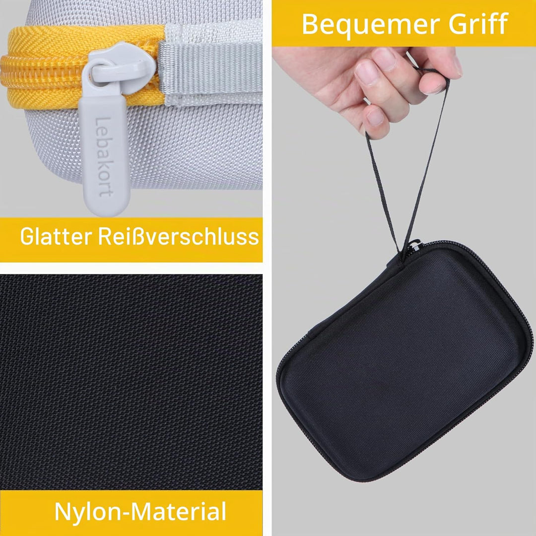 Lebakort Hart Reise Schutz Hülle Etui Tasche für Kodak Mini 2 Retro 4PASS Mobiler Fotodrucker/Kodak