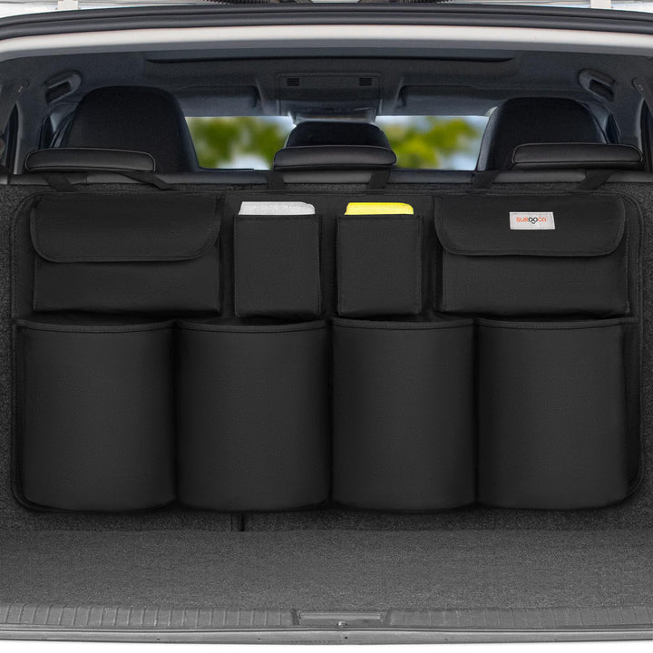 SURDOCA Kofferraum Organizer Upgrade-Version, Organizer Auto mit 8 GroÃŸe, Kofferraum Organizer Klet