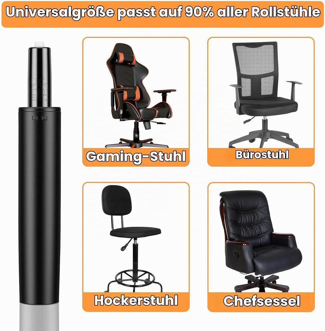Gasdruckfeder, Qualität Neu Class 4 Bürostuhl Ersatz Gaslift, 1000 lbs (450KG), Universelle, Höhenve