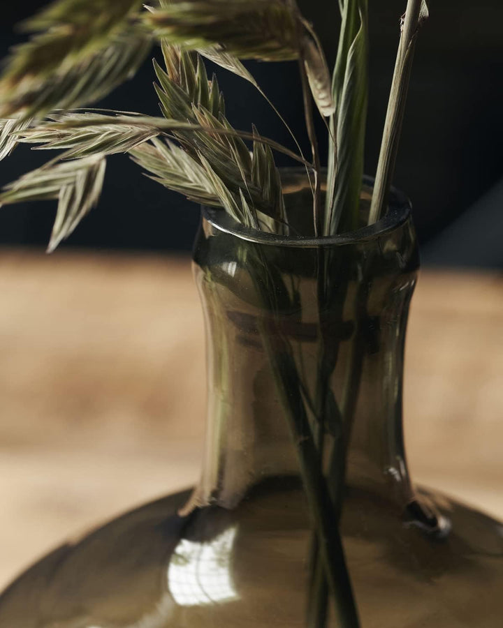 House Doctor 208346065, Vase, Tinka, Dunkelgrün, Glas