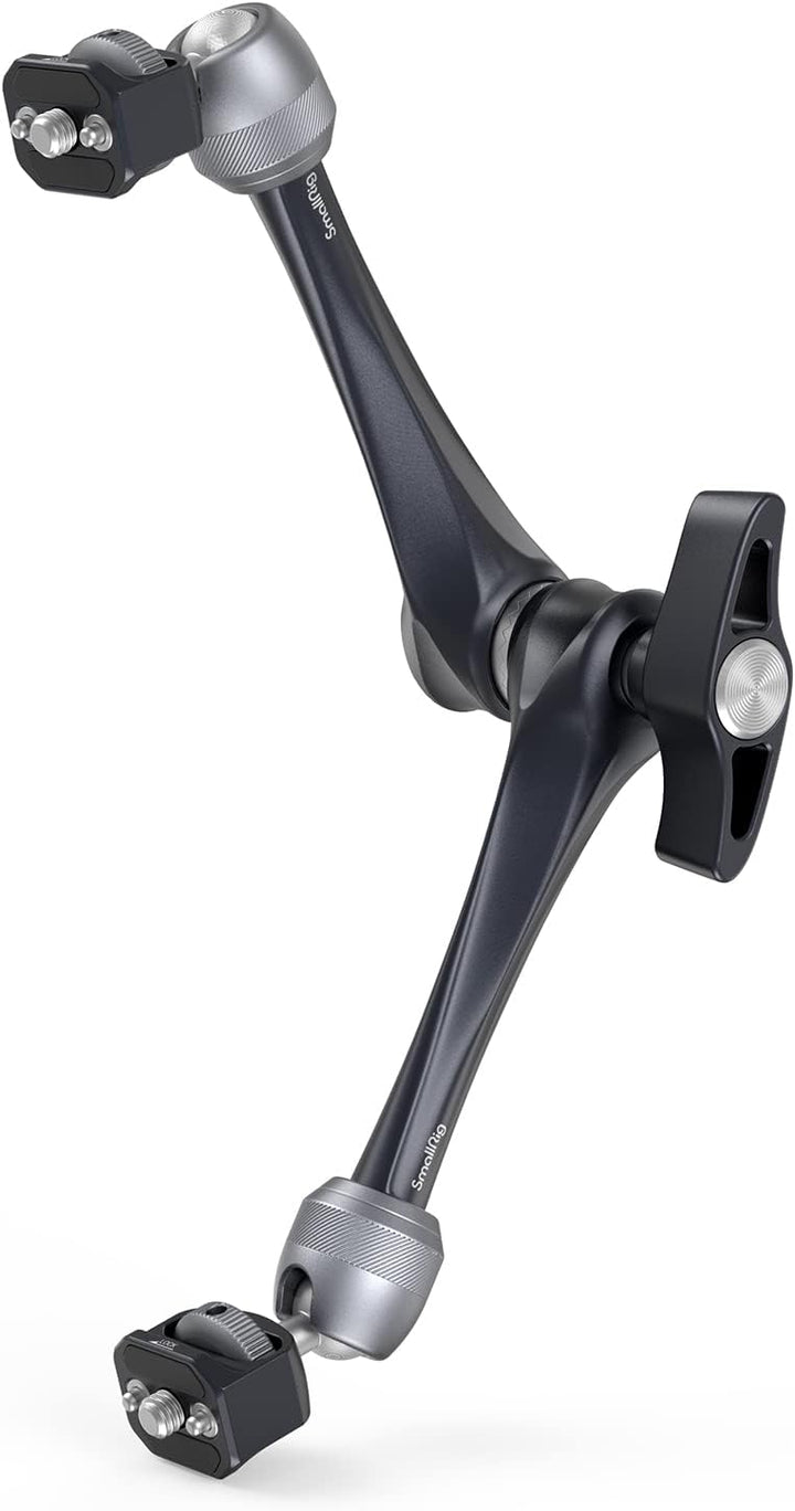 SMALLRIG Rosette Magic Arm 11 Zoll mit Kugelkopf, 1/4"-20 Schrauben und Anti-Twist-Pins, für iPads/M