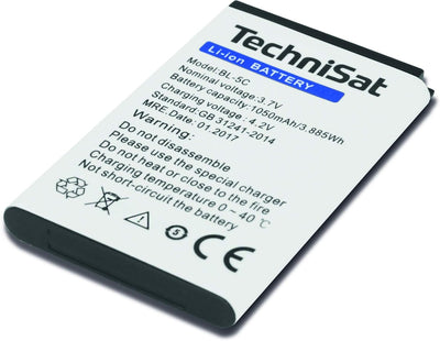 TechniSat DIGITRADIO 1 – tragbares DAB+ Radio mit Akku, Silber & Akku zu DIGITRADIO 1/2, TECHNIRADIO