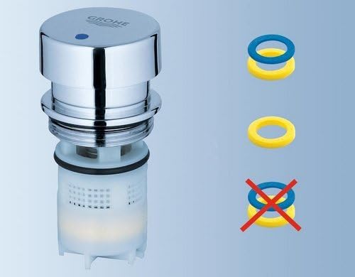 GROHE Euroeco CT Spezialarmaturen - Selbstschluss-Standventil (DN 15, für kaltes oder vorgemischtes