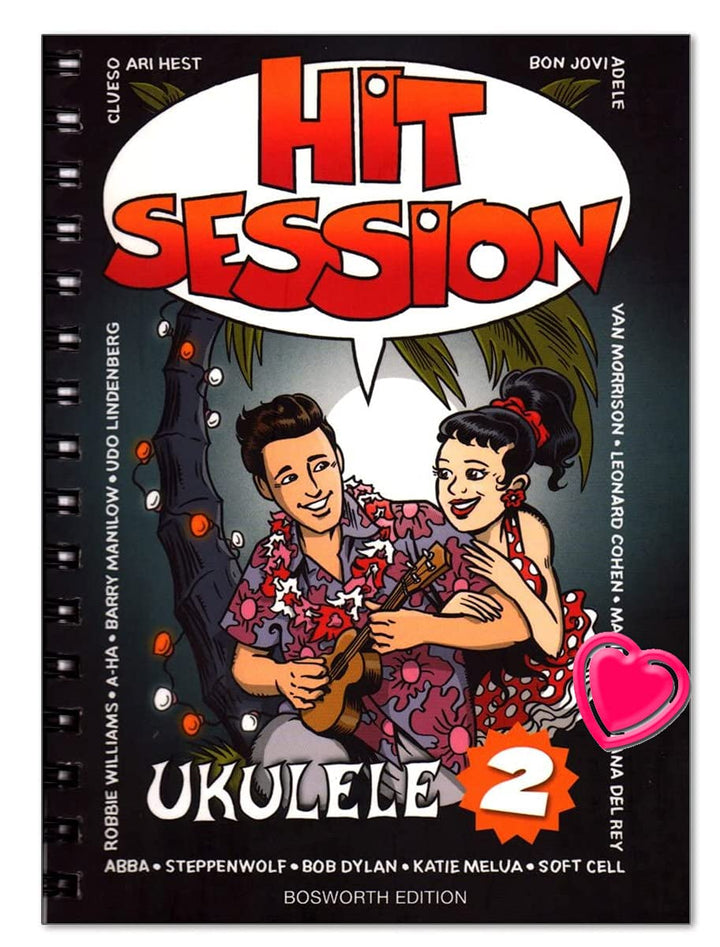 Hit Session Ukulele Band 2 - Songbook für Ukulele mit 100 tollen Songs wie Chasing Cars, Over The Ra