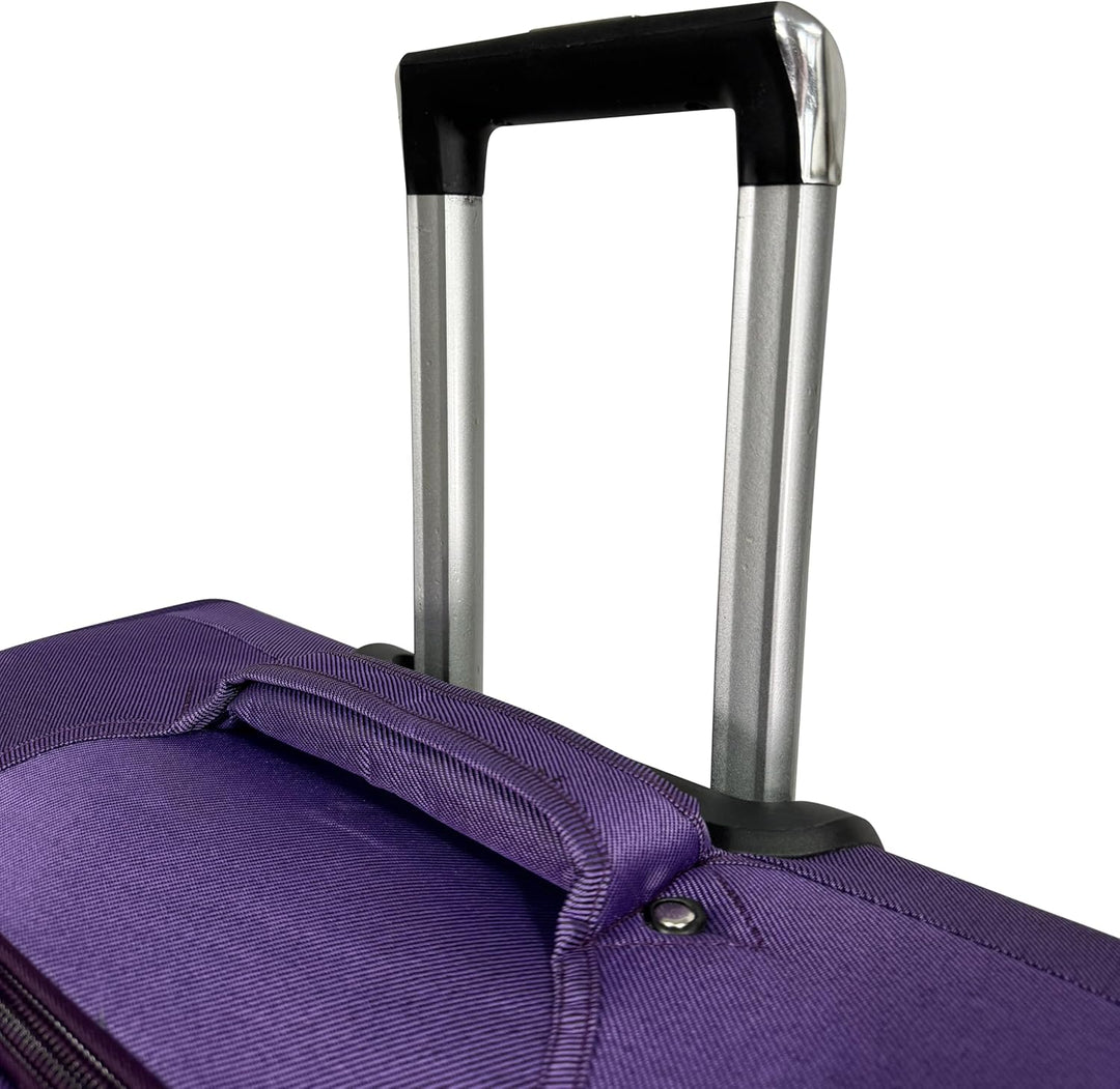 MY TRAVEL BAG Stoff Reisekoffer Trolley Erweiterbar mit Zwillingsrollen (M/L/XL/XXL oder 4er Set) We