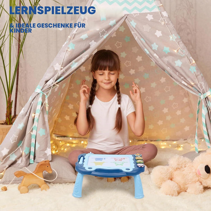 Sarsumir Magnetische Maltafel Zaubertafeln für Kinder, Zaubertafel Maltafel Magnettafel Reisegrösse,