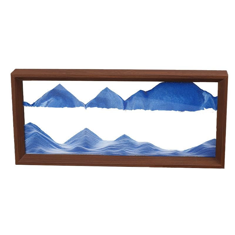 AzureLeap Sandbilder zum Drehen 3D Sandscape die Sandkunst in Tiefsee Fliessende Sandmalerei Sandbil