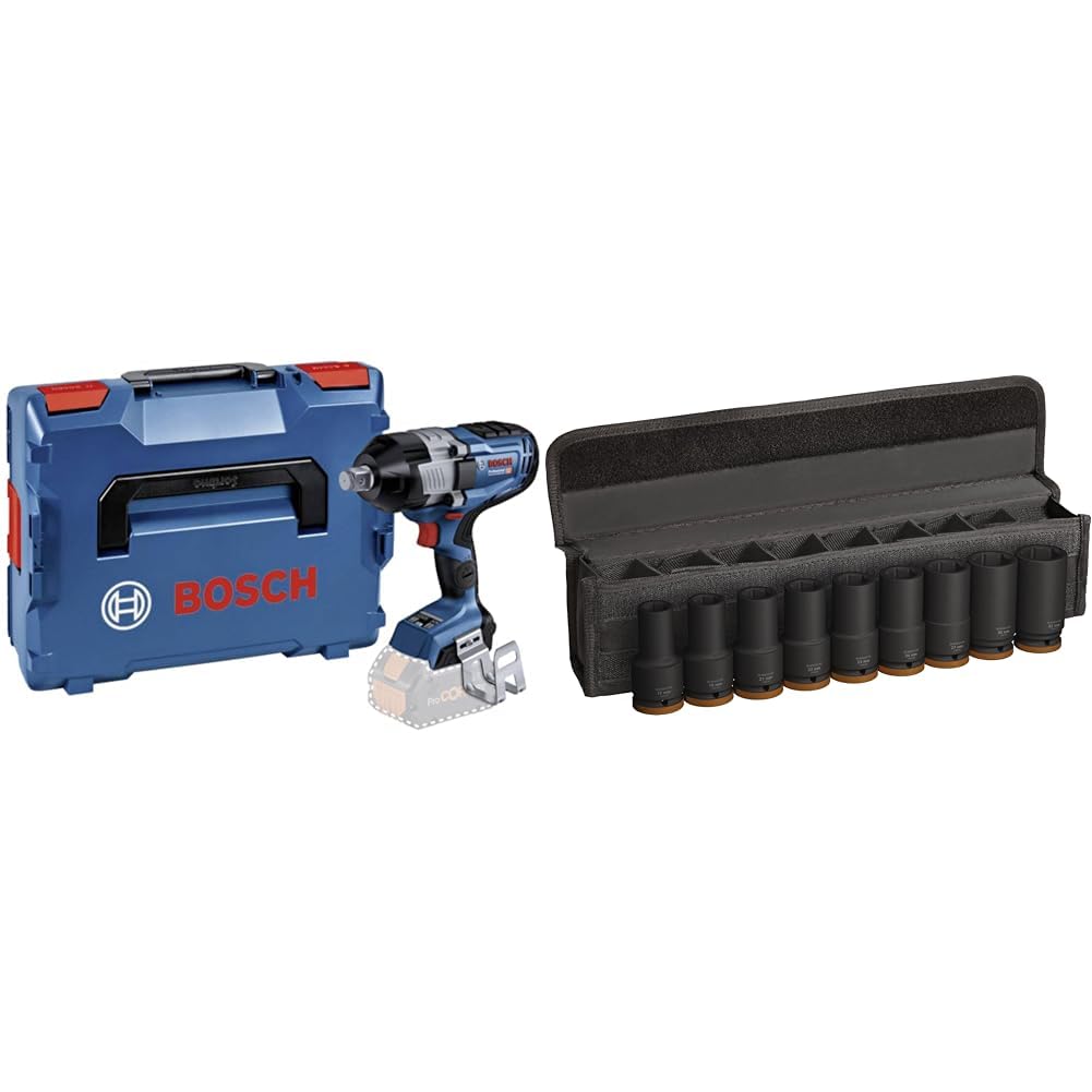 Bosch Professional 18V System BITURBO Akku Drehschlagschrauber GDS 18V-1600 HC (inkl. Bluetooth-Modu
