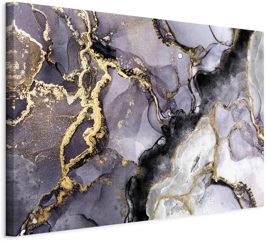 murando - Bilder Abstrakt 120x80 cm Leinwandbild 1 tlg Kunstdruck modern Wanbilder XXL Wanddekoratio