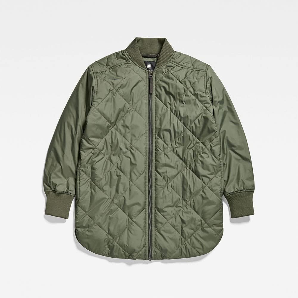 G-STAR Damen Padded Bomber Collar Jacke Jackets, Grün (Lt Hunter D22045-b958-8165)