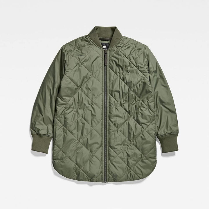 G-STAR Damen Padded Bomber Collar Jacke Jackets, Grün (Lt Hunter D22045-b958-8165)