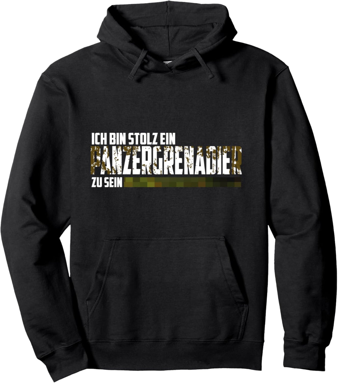 Ich bin stolz ein Panzergrenadier zu sein - Soldaten und Bun Pullover Hoodie