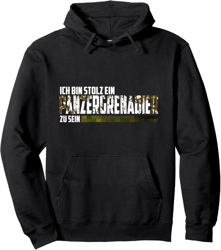 Ich bin stolz ein Panzergrenadier zu sein - Soldaten und Bun Pullover Hoodie
