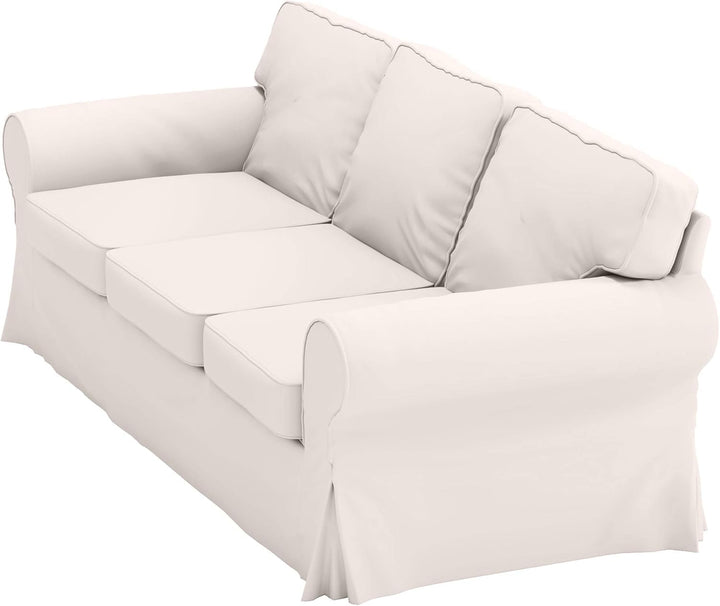 HomeTown Market Strapazierfähiger Sofabezug Ersatz kompatibel für IKEA Ektorp Sofa Cover. Slipcover