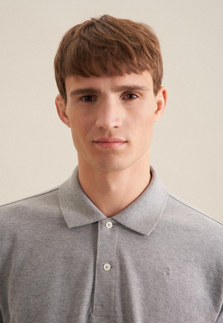 Seidensticker Herren Polo Pique - Regular Fit - Bügelleicht - Polo-Kragen - Kurzarm - 100% Baumwolle