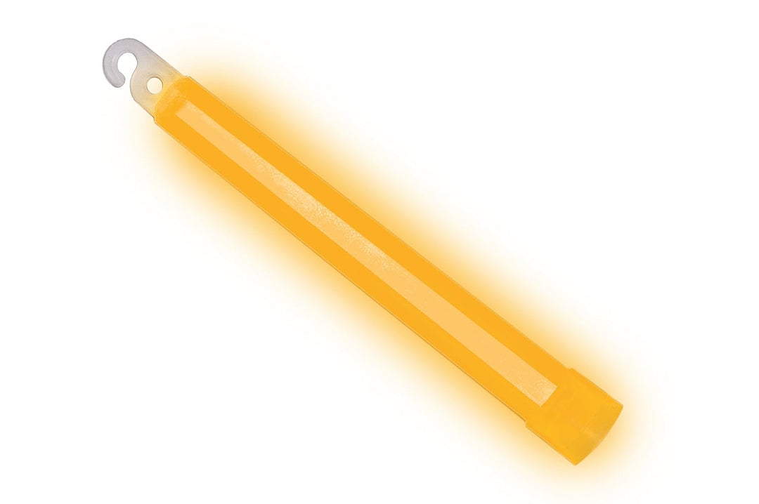 Cyalume Orange SnapLight Leuchtstab 15 cm, 12-Stunden-Lichtstäbe (Box mit 10 Stück), Orange