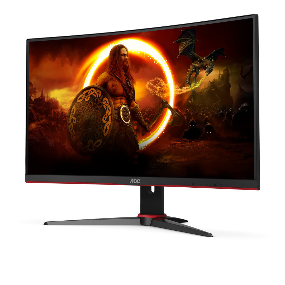 AOC Gaming C27G2E - 27 Zoll Full HD Curved Monitor, 165 Hz, 1 ms GtG, FreeSync Premium (1920x1080, V