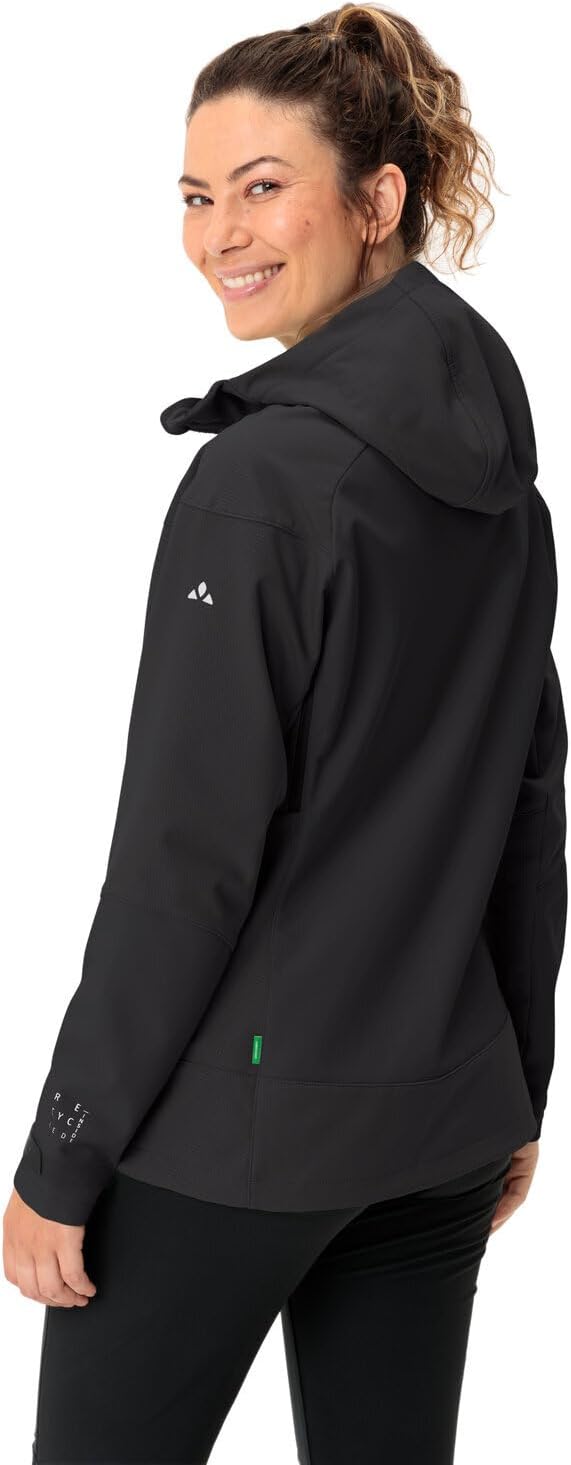 VAUDE Damen Women's All Year Elope Softshell Jacket Jacke, 34 Schwarz