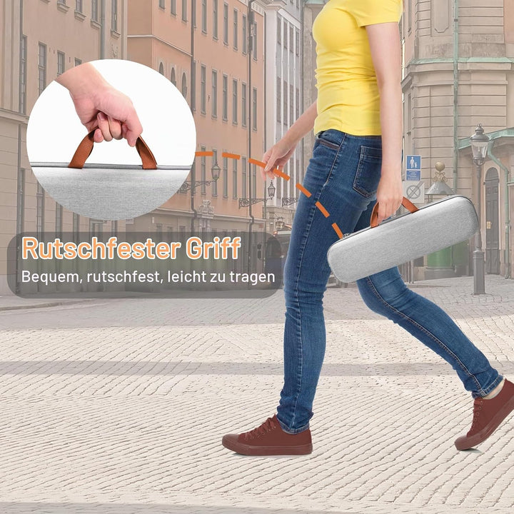 RAIACE Hartschalenkoffer, kompatibel mit Dyson Airstrait-Haarglätter, Reise-Aufbewahrungstasche. (Ve