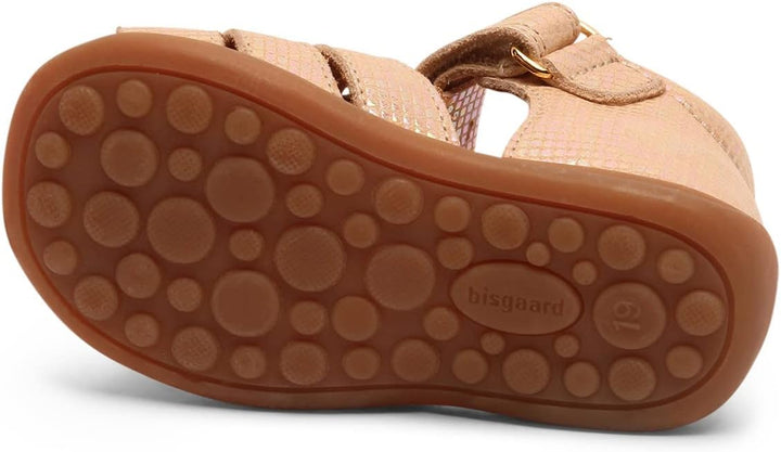Bisgaard Unisex Kinder Carly Sandal 19 EU Creme, 19 EU Creme