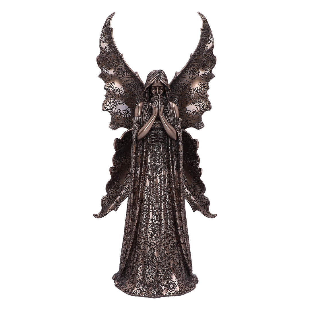 Nemesis Now Bronze Gothic Fairy Angel Figurine, 36cm Anne Stokes Only Love Remains Gotische Feenfigu