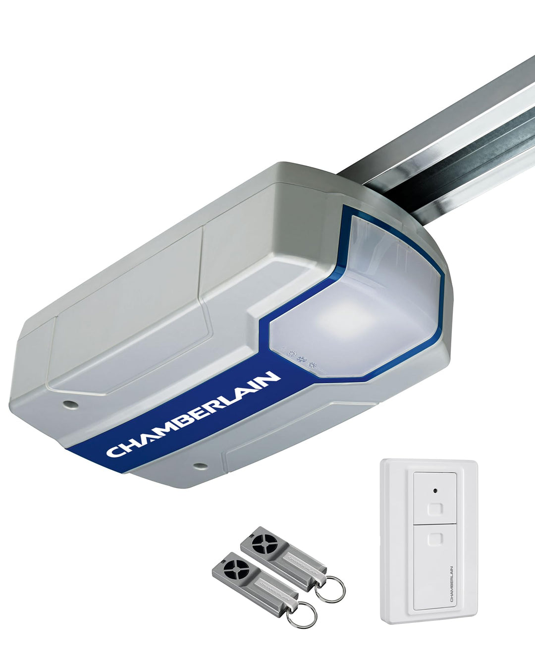 Chamberlain Garagentorantrieb Premium ML1000EV, 1 Garagentormotor, 2 Handsender, 1 kabelloser Funkwa