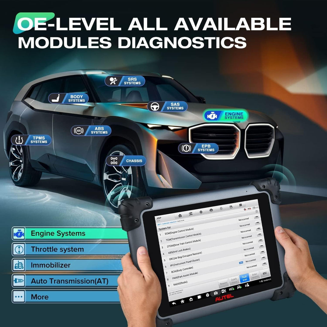 Autel MaxiSYS MS908S PRO II: 2025 J2534 ECU Programmierung Kodierung Anpassung, Level-Up von MS908S