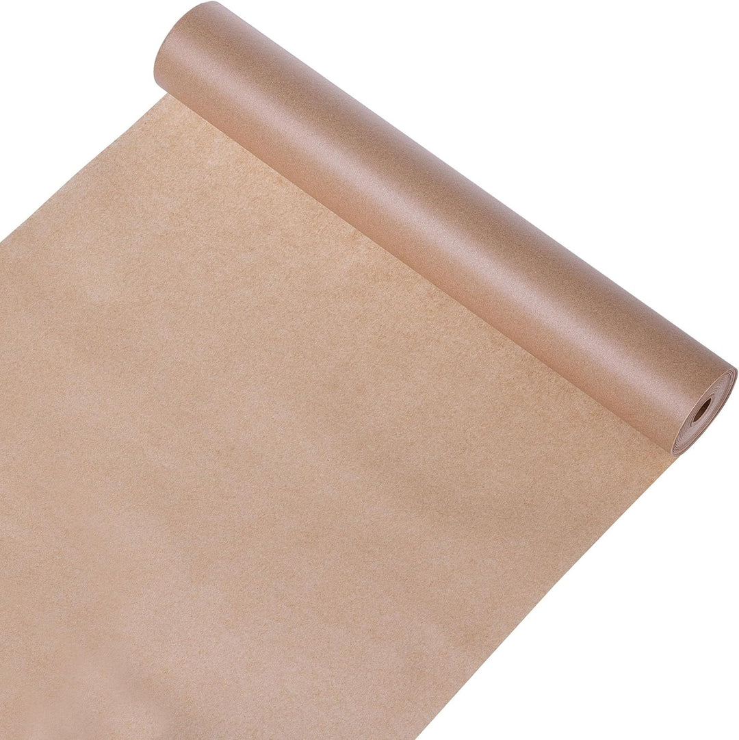 KADAX Backpapier auf Rolle, 38 cm x 50 m, Pergamentpapier mit beidseitiger Silikonbeschichtung, anti