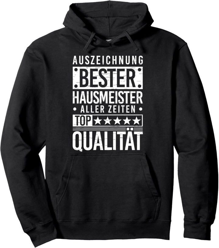 Bester Hausmeister Top Handwerker Mitarbeiter Werkzeug Pullover Hoodie