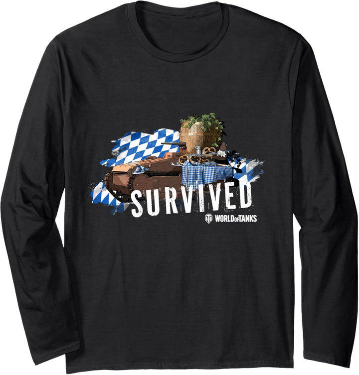 Welt der Panzer überlebt Langarmshirt