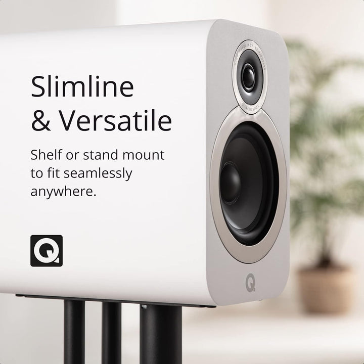 Q Acoustics 3030i Kompaktlautsprecher Paar walnuss, walnuss