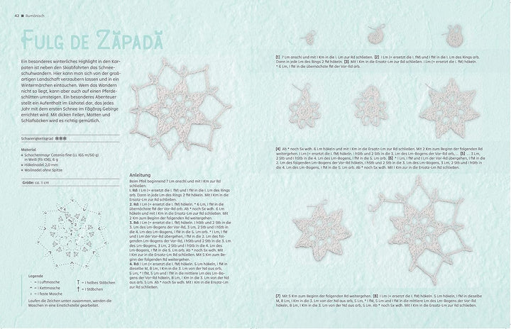 Winterzarte Schneeflocken häkeln: 40 zauberhafte Eiskristalle, Gebundenes Buch
