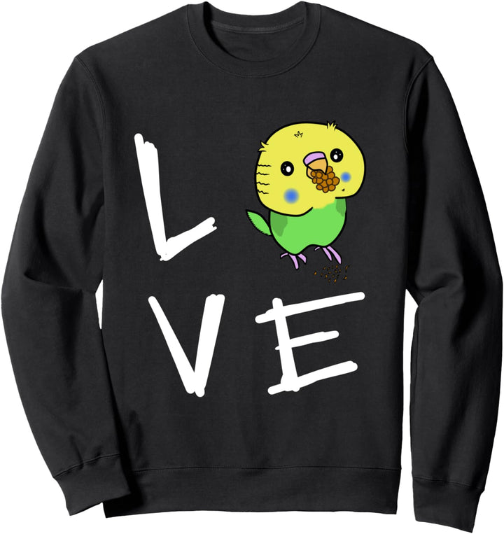 Wellensittich Liebe - Wellensittich Love Sweatshirt