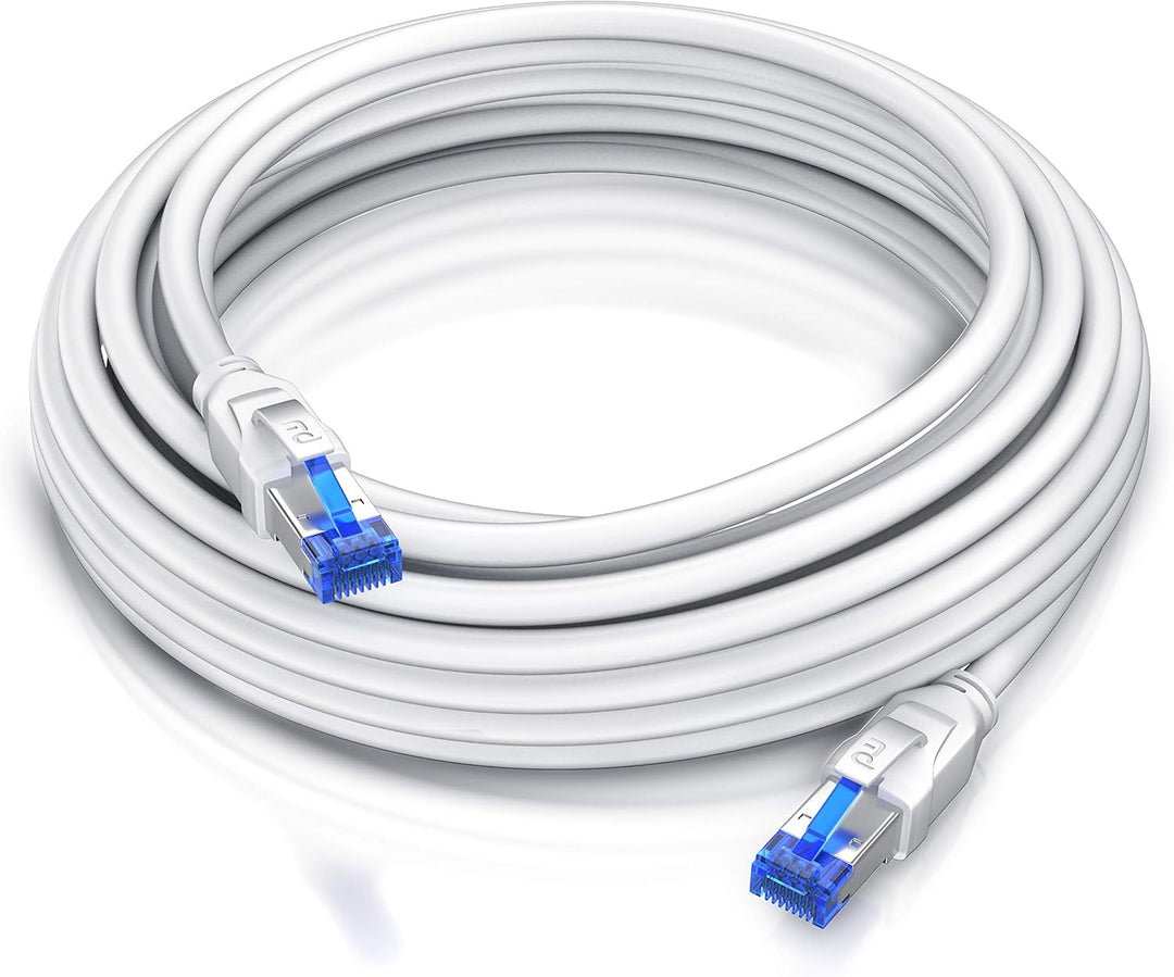 Primewire - CAT 8 Netzwerkkabel 20m - LAN Kabel Patchkabel Datenkabel - CAT8.1 High Speed Gigabit Et