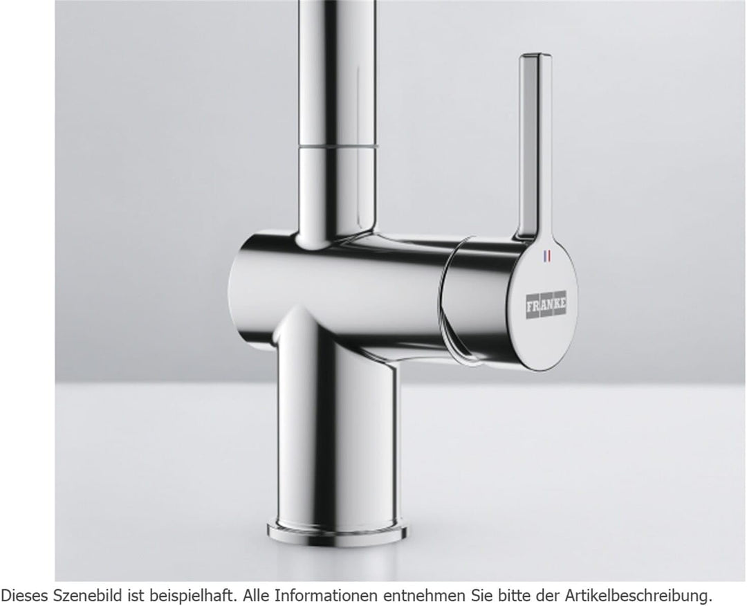 Franke Active L Black Matt - 115.0653.371 Hochdruckarmatur