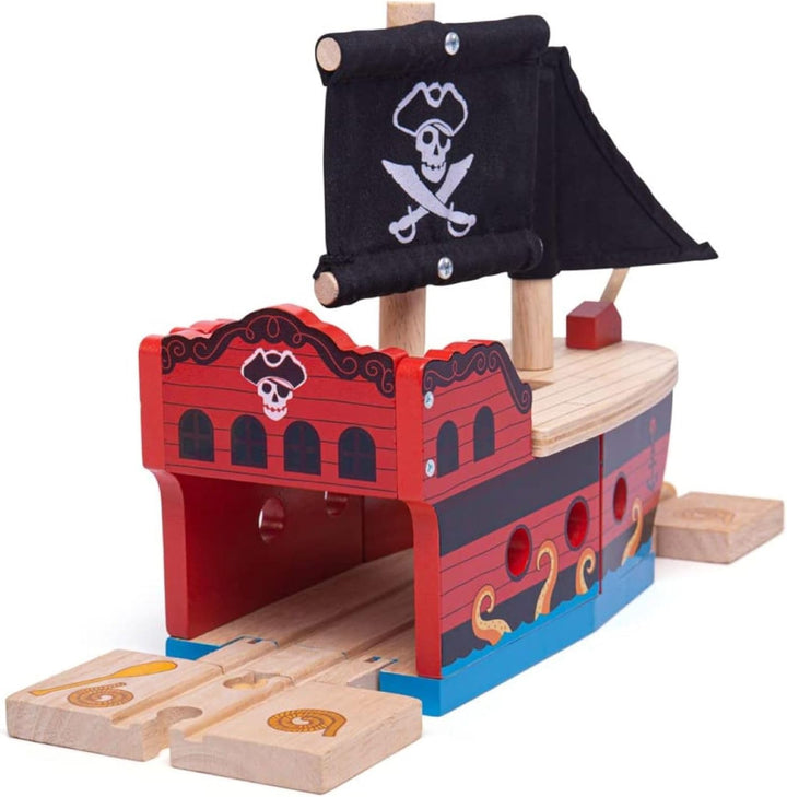 Bigjigs Rail Piratenschiff